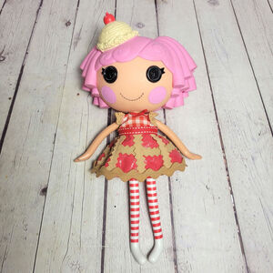 Lalaloopsy Cherry Crisp Crust Full Size Doll 12" with Dress 2013-No Pet/No Shoes
